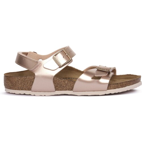 Birkenstock Sandali & Odprti čevlji RIO HL KIDS ELECTRIC METALLIC CALZ S Kostanjeva Cene