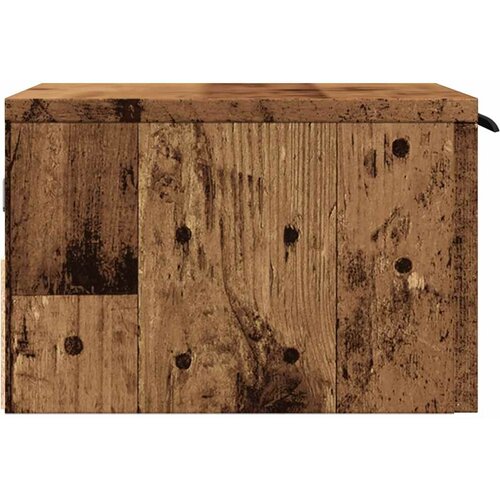  Zidni noćni ormarići 2 kom Staro drvo 34x30x20 cm Slike