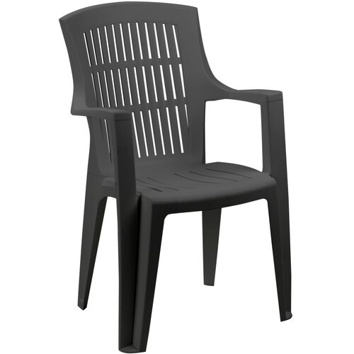  Plastična stolica Arpa antracit 60x62x89 cm Cene