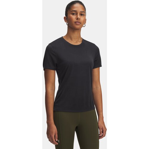 Under Armour Women's T-shirt UA Launch Jacquard SS-BLK - Women's Cene