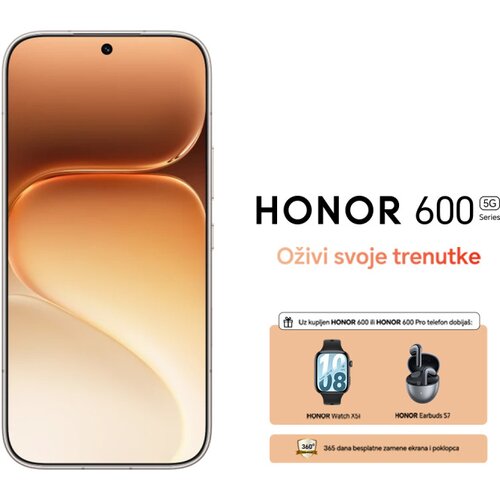 Honor mobilni telefon 600 Pro, 12/512GB, zlatno bijela boja Cijene