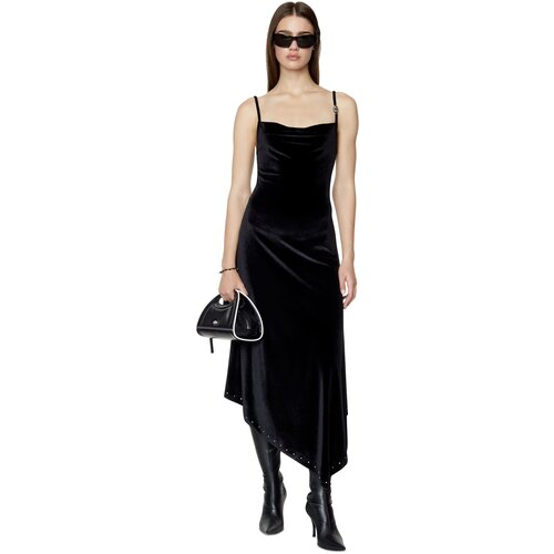 Diesel Dress - D-AMOS DRESS black Cijene