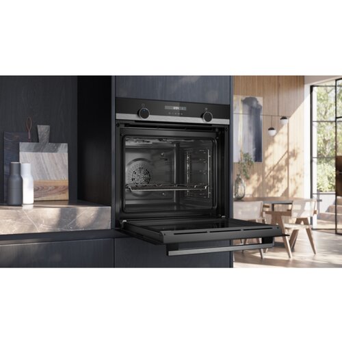 Siemens HB517GBS3 iQ500 Vgradna pecica x 60 60 cm, nerjavece jeklo Slike