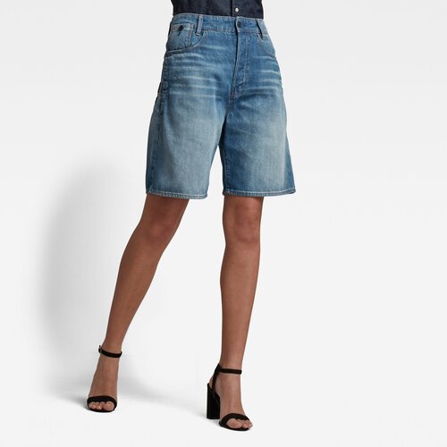 G-star Shorts - Staq Boyfriend Short Wmn Denim Cene