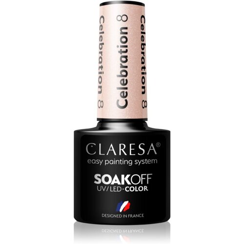 Claresa trajni lak za nokte uv/led Celebration 8 5g Cene