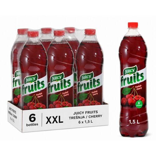 Juicy Fruits Tre&amp;scaron;nja 6 packx1,5l XXL Slike