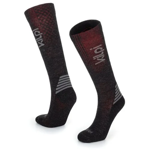 Kilpi Ski socks PEROSA-U black/red