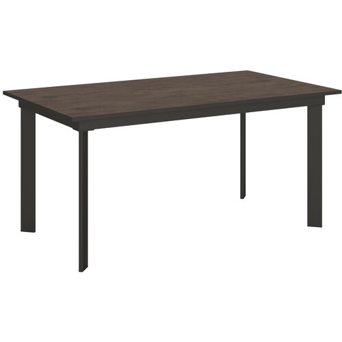 Itamoby   Cumar (90x160/220 cm) - oreh, barva nog: antracit - raztegljiva jedilna miza, (20842356) Cene