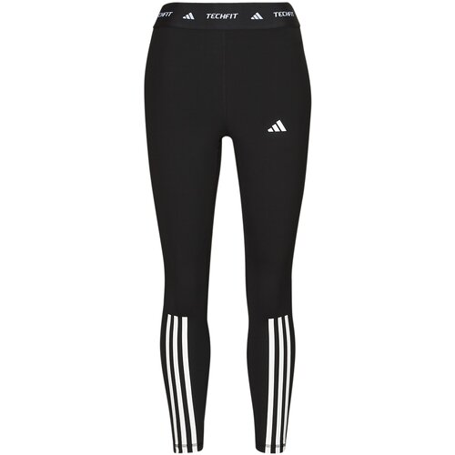 Adidas TECHFIT 3-Stripes 7/8 Leggings Crna Slike