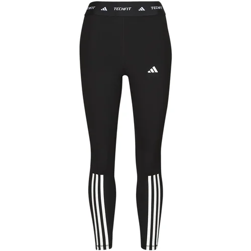 Adidas TECHFIT 3-Stripes 7/8 Leggings Crna