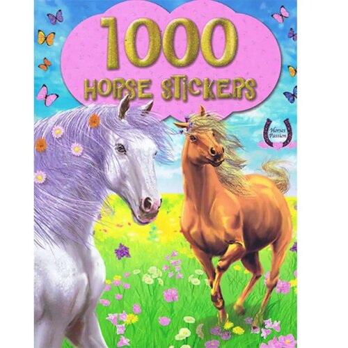  1000 naljepnica konja 1. - Album s naljepnicama Cvjetna livada Cijene