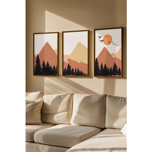 Wallity uramljena slika Artvmodel28, 33x48 cm, 3 dela Cene