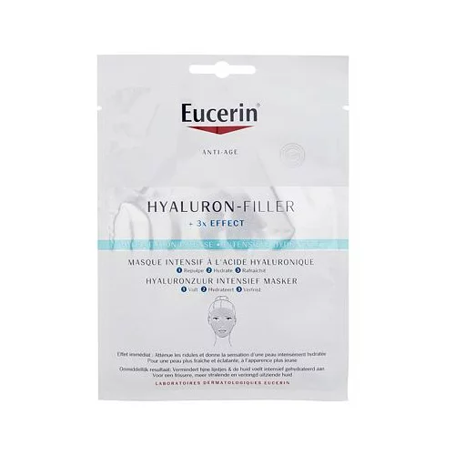 Eucerin Hyaluron-Filler + 3x Effect Hyaluron Intensive Mask maska za obraz 1 ks za ženske