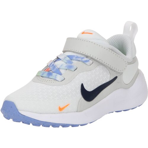 Nike Športni čevelj 'Revolution 7' svetlo modra / oranžna / črna / bela Cene