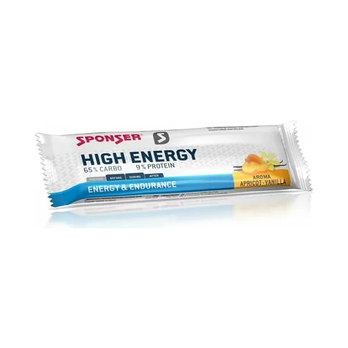 Sponser Sport Food High Energy Bar - Vanilla-Apricot