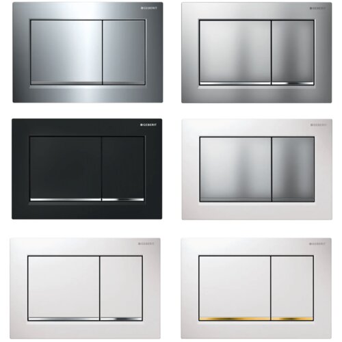 Geberit Omega30 tipka za ugradni vodokotlić 115.080.KJ.1 Slike