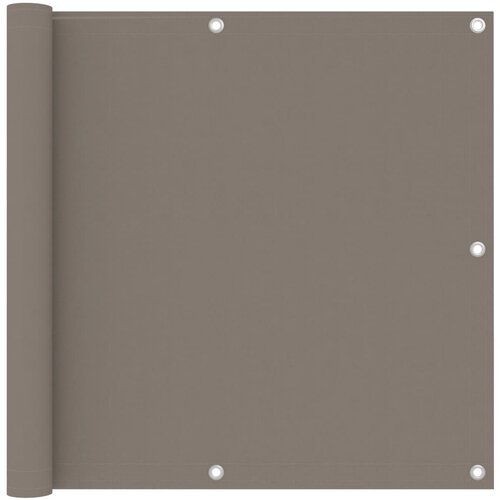 vidaXL Balkonsko platno taupe 90x300 cm oksford blago, (20609528) Cene