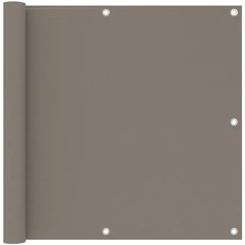 vidaXL Balkonsko platno taupe 90x300 cm oksford blago, (20609528)