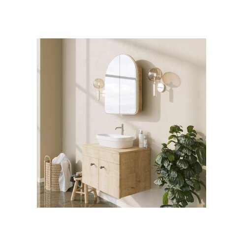Hanah home kupatilski ormarić hope cabinet beige Slike