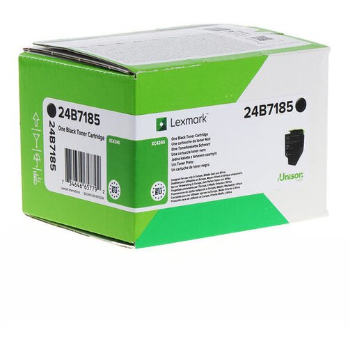 Lexmark 24B7185 toner cartridge 1 pc(s) Original Black Cene