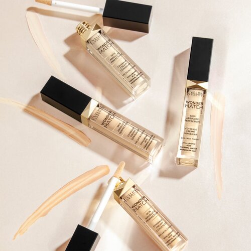 Eveline Cosmetics Wonder Match kremasti korektor za prekrivanje 24h nijansa 05 Porcelain Warm 7 ml Cijene