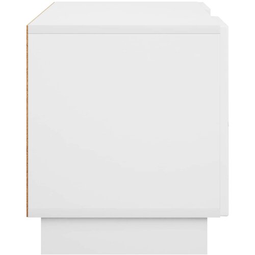  TV stalak 90 x 34,5 x 40 cm Bijela Konstruirano drvo Slike