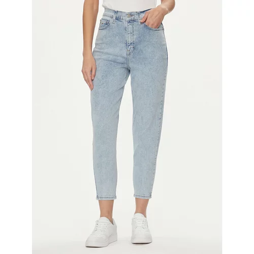 Tommy Jeans Jeans hlače DW0DW17627 Modra Mom Fit