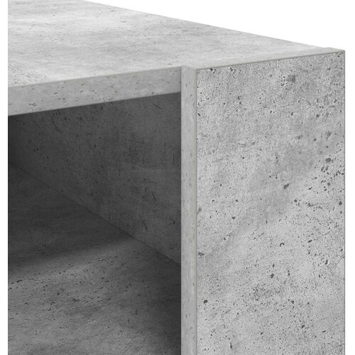  Stolić za kavu Betonski sivi 66 x 53 x 45 cm Konstruirano drvo Slike