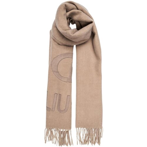 Liu Jo STOLA OVAL MONOGRAM EMBOSSED 2F5023 T0300 Bež Slike