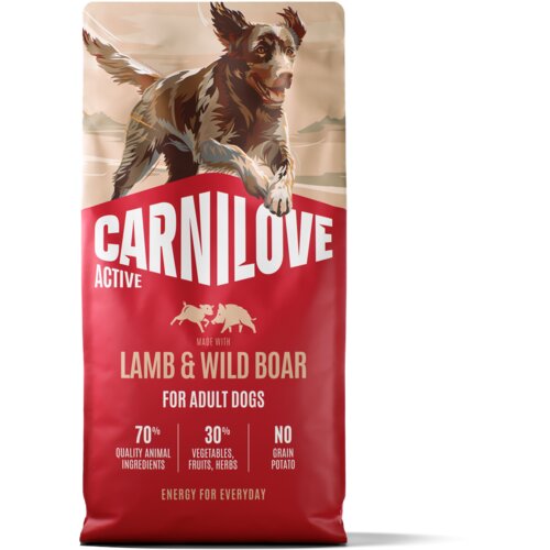 Carnilove Active Adult janjetina i divlja svinja - 2 x 12 kg Cijene