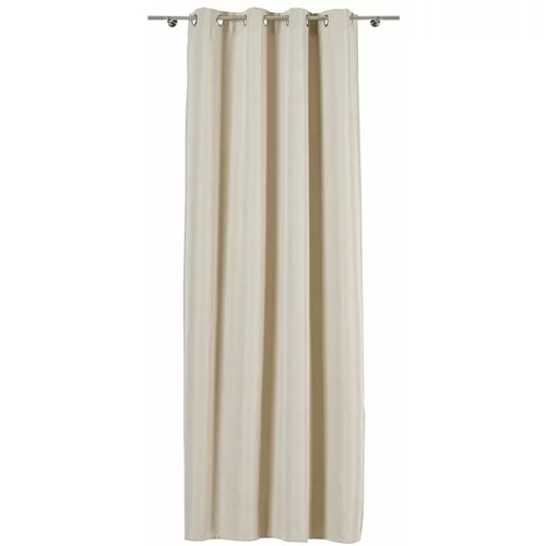 Mendola Fabrics Bež zatemnitvena zavesa 140x245 cm Butler – Mendola Fabrics