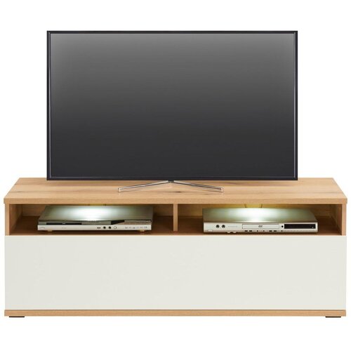 M&amp;ouml;max tv-element power, barva hrasta, bela Slike