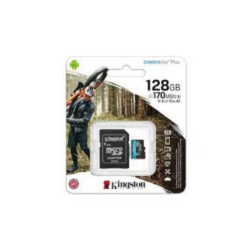 Memorijska kartica Kingston 128GB SD CANVAS Go Plus 170MB/s Cijene