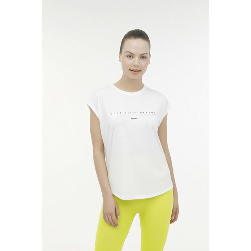 KINETIX T-Shirt - White - Regular fit Cene