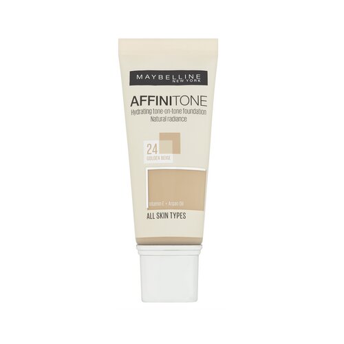 Maybelline Affinitone tekoč puder z mat učinkom 30 ml odtenek 24 Golden Beige Cene