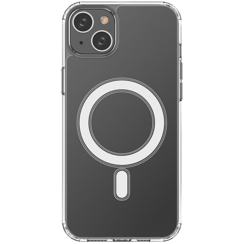 HURTEL Fleksibilen gel ovitek za iPhone 15 Plus magneten z MagSafe transparentom, (21521733) Cene