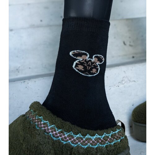 Gemre Black warm socks Sella Slike