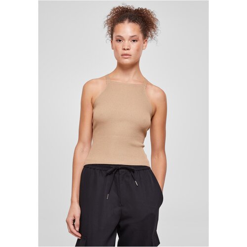 UC Ladies Ladies Rib Knit Crossed Back Top unionbeige Cijene