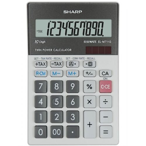 Sharp - Komercijalni kalkulator ELM711GGY Cijene