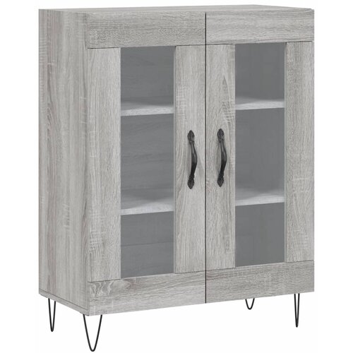 Maison Chic Komoda - Predalnik siva sonoma 69,5x34x90 cm inženirski les, (21718089) Slike