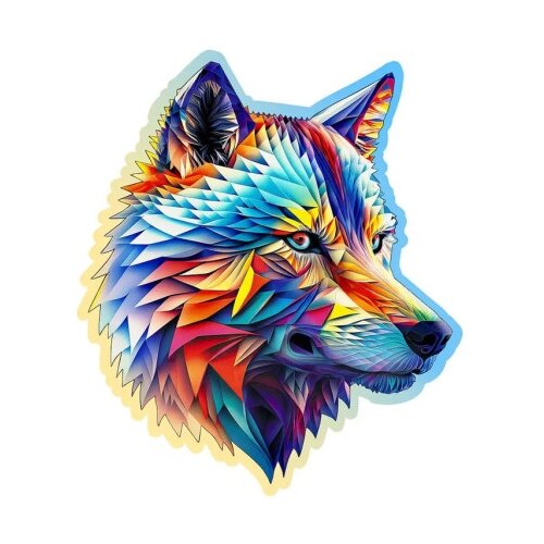 WOODEN CITY Classy Wolf Wooden Puzzle L (250 Pieces) ( 058881 ) Cene