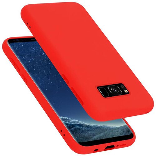 Cadorabo Ohišje, združljiv s Samsungom v tekoči rdeči barvi - zaščitni pokrov iz fleksibilnega silikona TPU, (20589290) Cene