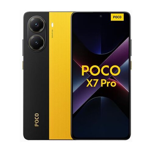 Xiaomi Poco X7 Pro 5G Dual sim 8GB 256GB Yellow žuti + Poklon Gratis Redmi Buds 6 Play bežične slu&scaron;alice Cijene