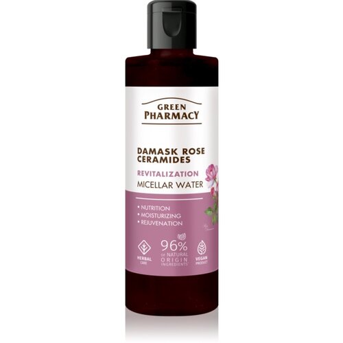 Green Pharmacy Damask Rose &amp;amp; Ceramides Micellar Water čistilna micelarna voda 200 ml Slike