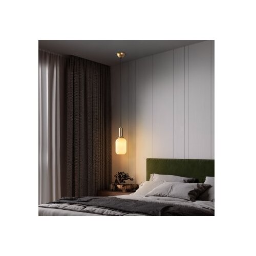 Opviq Luster Asker-15191, 13x13x118cm, IP20, Bijelo-zlatna boja Slike