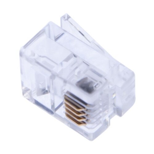 Oem Konektor RJ11 sa pozlaćenim pinovima- 100 komada ( RJ1101 ) Cene