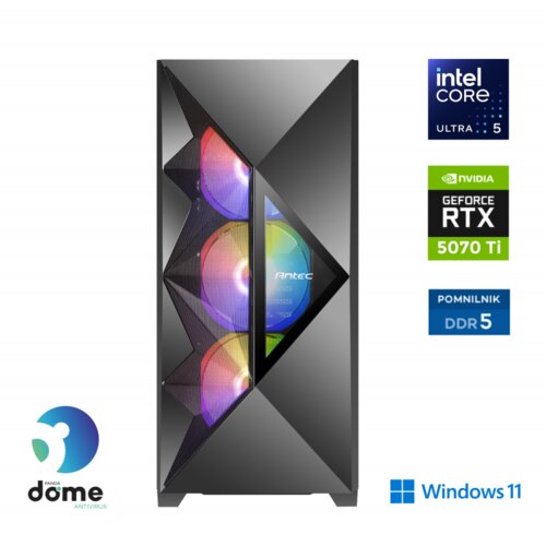  Računalnik ANNI Gamer Extreme Ultra 5 245KF / RTX 5070 Ti / 32 GB / 2 TB / W11H Cene