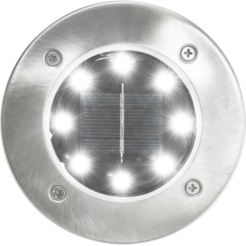  Solarne podne svjetiljke 8 kom s LED žaruljama bijele Slike