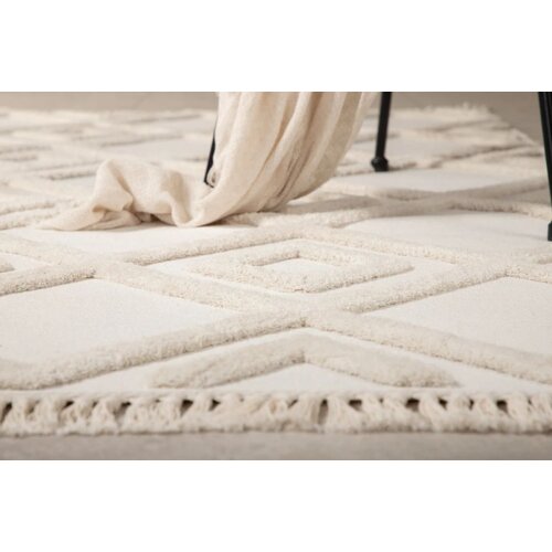 Venture Home tepih Towa 230 &amp;times; 160 cm, bijeli Slike