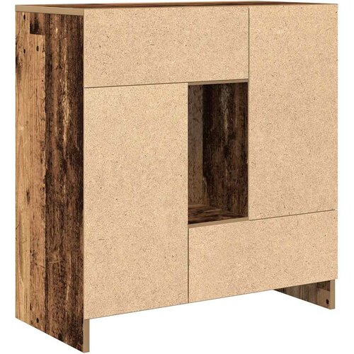 Komoda s ladicama i vratima staro drvo 70,5x34x74,5 cm Slike